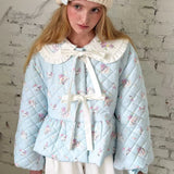 MineBeThyVers Kitty Tales Ribbon  Padded Coat