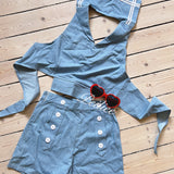 [Tailor Made] Dolly Sailor Movie Inspired Bodysuit Romper