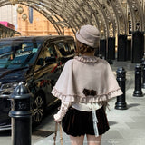 Catherine Princess Wool Blended Cape