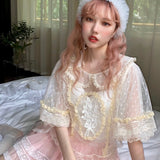 Get trendy with [August Unicorn] The blooming dream crop top and skirt set - Dresses available at Peiliee Shop. Grab yours for $116 today!