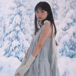 Get trendy with [Rose Island] Icy Snow Feather Dress -  available at Peiliee Shop. Grab yours for $57 today!