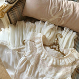 Coquette Dream Rococo Pompadour Satin Mini Dress