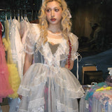 [August Unicron] Angel’s Wedding Silk Handmade Dress