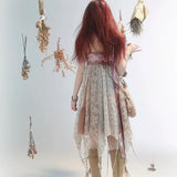 Get trendy with [Rose Island] Fairy Spirit Floral Dress -  available at Peiliee Shop. Grab yours for $55 today!