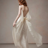 [Global Free Shipping] Fa Sogno Bridal Moonlit Trace Gown in White