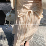 Get trendy with [Mummy Cat] Parisian Sunset Lace Midi Dress Gown -  available at Peiliee Shop. Grab yours for $68 today!