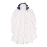 Get trendy with [Blood Supply] Corpse Bride Gothic Rose Veil and Gloves - Crop Top available at Peiliee Shop. Grab yours for $18 today!