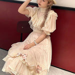 Get trendy with Princess Stella Vintage Dress Gown - Dresses available at Peiliee Shop. Grab yours for $55 today!