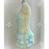 [Customized HandKnitted] Snow Angel Mini Dressn