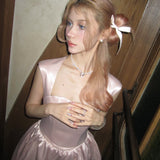 Fa Sogno Ballet Heart Low Back Mini Dress