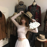 SheepKiss Swan Lake Maxi Tulle Silk Skirt