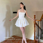 Get trendy with [Mummy Cat] Ballerina Moment Mini Dress -  available at Peiliee Shop. Grab yours for $58 today!