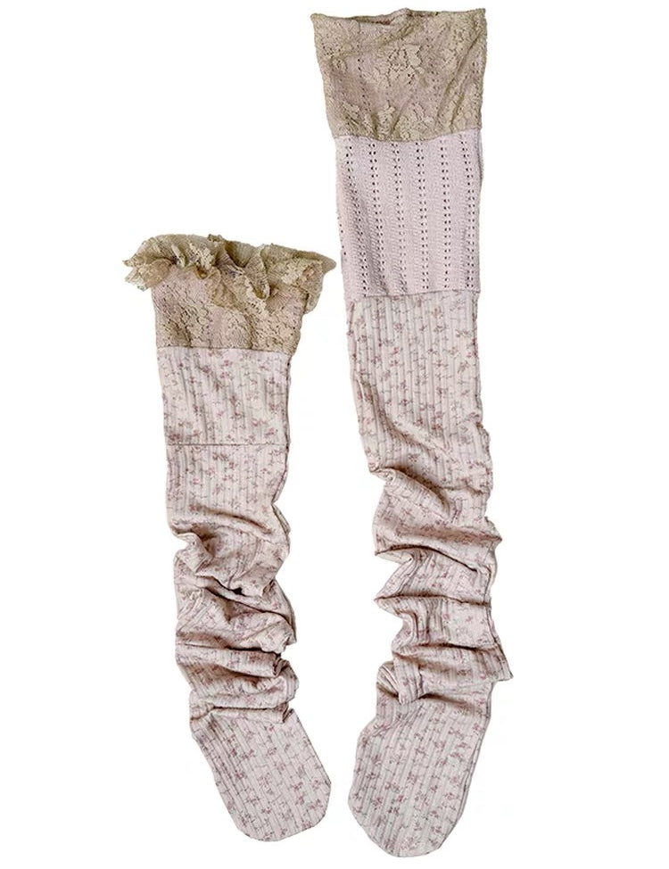 Rose Island Rose Letter Leg Warmers