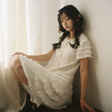 Pacific Position The Wild Swan Mini Dress