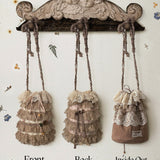 Rose Island Moss Garden Patchwork Bucket Bag
