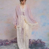 [Lactose Studio] Garden Poem Lightweight Sheer Cardigan