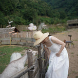 Get trendy with [Tailor Made] Angelic Moment Handmade Cotton Dress -  available at Peiliee Shop. Grab yours for $89 today!