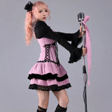 Evil Tooth Idol Stage Mini Dress