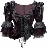 Blood Supply The Last Gift Of The Dead Count's corset with detachable sleeves