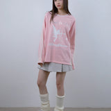 KiraYura • Lonely Angel Hearts Cotton Sweatshirt