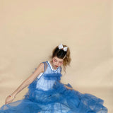 Get trendy with [August Unicorn] Klein Blue Dreamy Outer Dress - Dresses available at Peiliee Shop. Grab yours for $62 today!