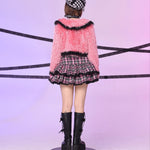 Get trendy with Evil Tooth my spice gyaru girl faux fur coat -  available at Peiliee Shop. Grab yours for $48 today!