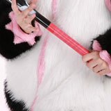 Get trendy with Evil Tooth Kawaii Panda Look Faux Fur Hoodie Coat Christmas -  available at Peiliee Shop. Grab yours for $78 today!