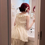 [Rose Island] Rosy Lullaby Cotton Loungewear Set