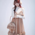 Get trendy with [Rose Island] Fairy Spirit Deer in snow land dress -  available at Peiliee Shop. Grab yours for $64 today!