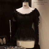 [Pre-order] NoLolita 25SS Lost Dream Moonlight Shirt