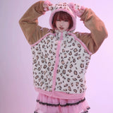 [Evil Tooth] Don’t be a grumpy kitty! Cotton Fleece Hoodie