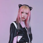 Get trendy with [Evil tooth]Mechanical Cat Ears Leather Headband - Headband available at Peiliee Shop. Grab yours for $27 today!