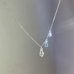 Get trendy with Angel drops crystal necklace -  available at Peiliee Shop. Grab yours for $22 today!