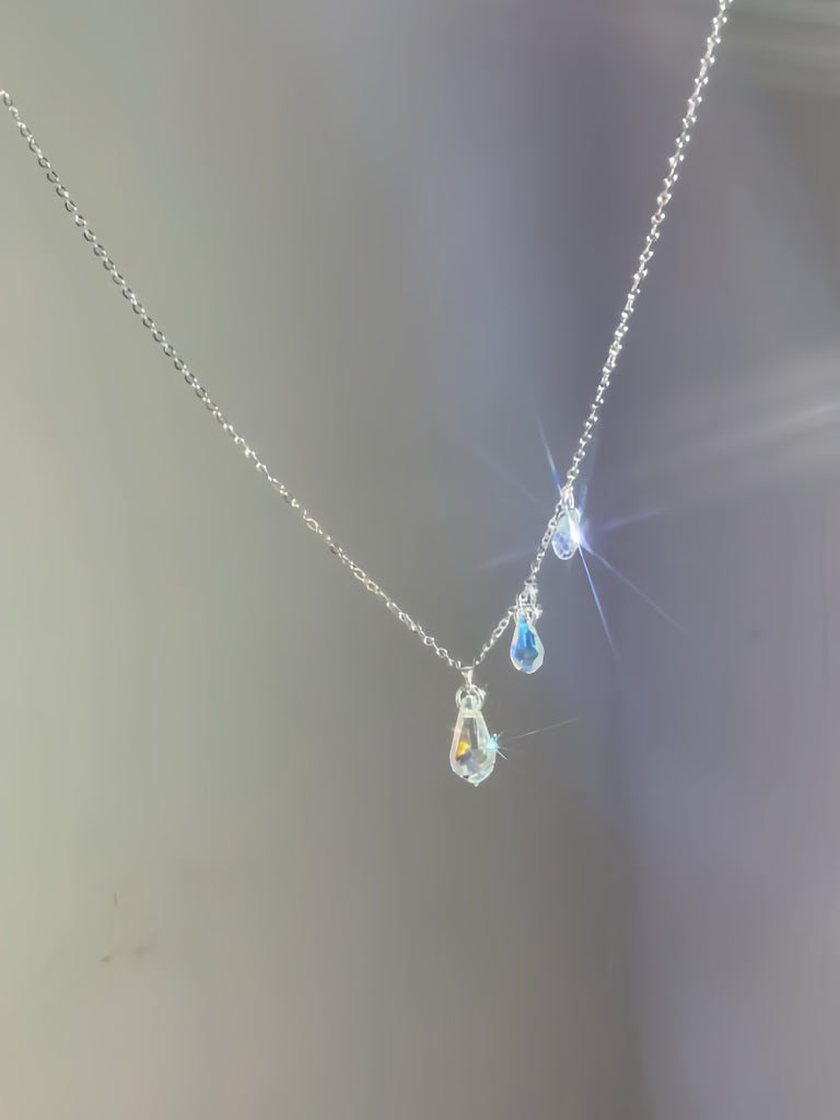 Get trendy with Angel drops crystal necklace -  available at Peiliee Shop. Grab yours for $22 today!
