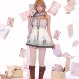 Rose Island Moss Garden Light Scarf Shawls