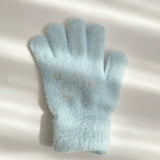 Get trendy with Soft Bunny Wonderland Faux Wool Gloves - Gloves available at Peiliee Shop. Grab yours for $12 today!