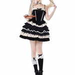 Get trendy with Attracted to what’s good for me - sweet Japanese Lolita Fashion Mini Dress - Dresses available at Peiliee Shop. Grab yours for $69 today!