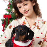 Sleepy Fairy Dachshund Brushed Flannel Pajama Set
