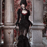 Get trendy with [Blood Supply] Gothic Mermaid Skirt - Clothing available at Peiliee Shop. Grab yours for $48 today!