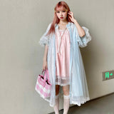 Get trendy with [August Unicorn] The Dream - Silk handmade vintage outer dress gown - Dresses available at Peiliee Shop. Grab yours for $168 today!