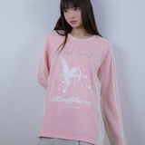 KiraYura • Lonely Angel Hearts Cotton Sweatshirt