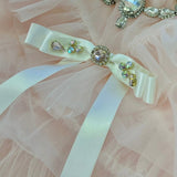 Get trendy with [August Unicorn] Handmade Skill Fairy Lace Tulle Outer Dress - Dresses available at Peiliee Shop. Grab yours for $188 today!