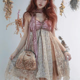 Get trendy with [Rose Island] Fairy Spirit Floral Dress -  available at Peiliee Shop. Grab yours for $55 today!
