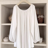 Riberry Lazy Days Soft Comfy Oversized Mini Dress