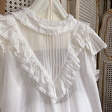 Sublunary Brumaire Cotton Dress Gown