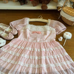 Get trendy with [Curve Beauty] Rosette Fairy Princess Dress -  available at Peiliee Shop. Grab yours for $55 today!