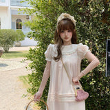 Strawberry Manor Vintage Doll Dress