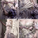 Blood Supply Moonlight Spirit Floral Elf Corset