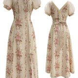 Rose Island Opéra de Rose Empire Gown