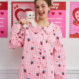 Sleepy Fairy Strawberry Cotton Pajamas Set